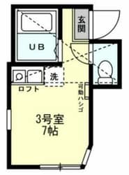 根岸スパイスガールズの物件間取画像